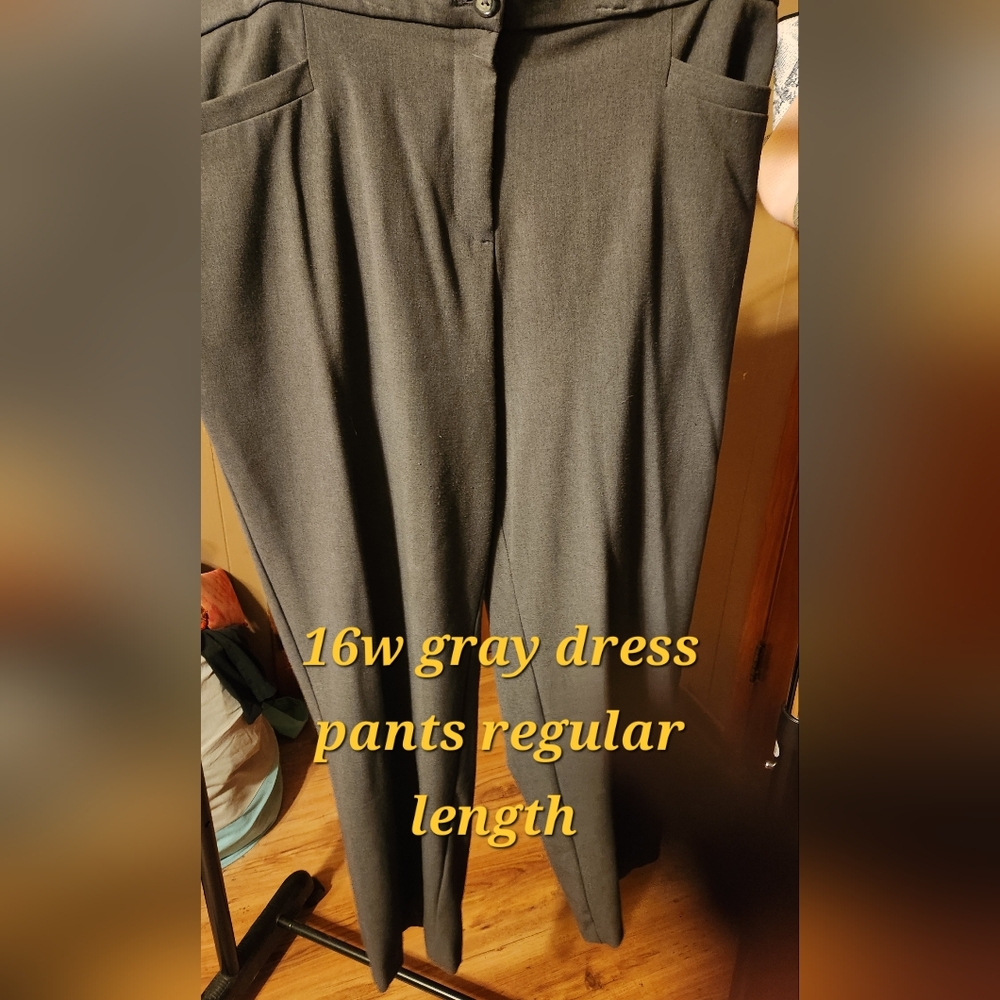 Grey dress pants